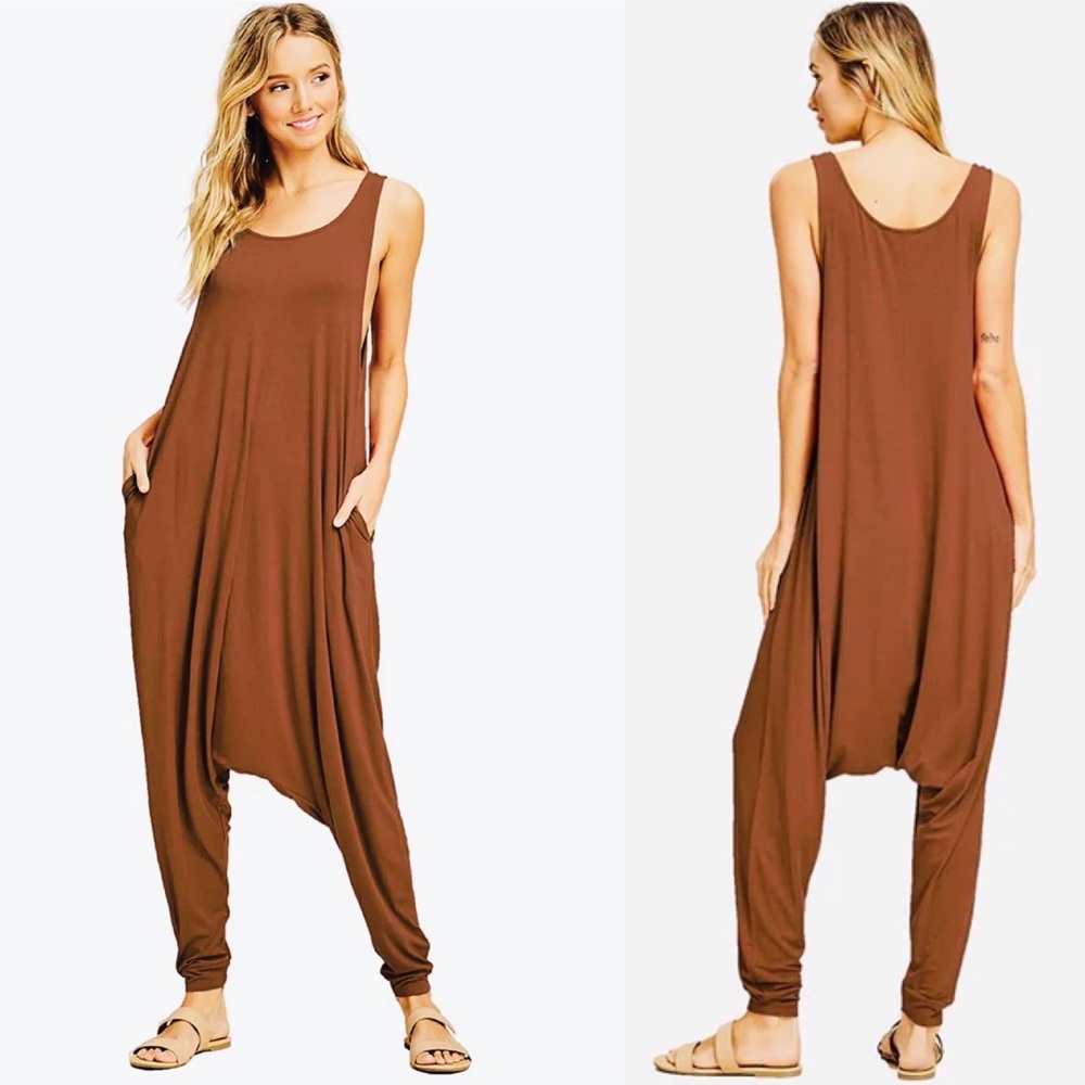 Momper Romper Momper - Terra Burnt Orange size small